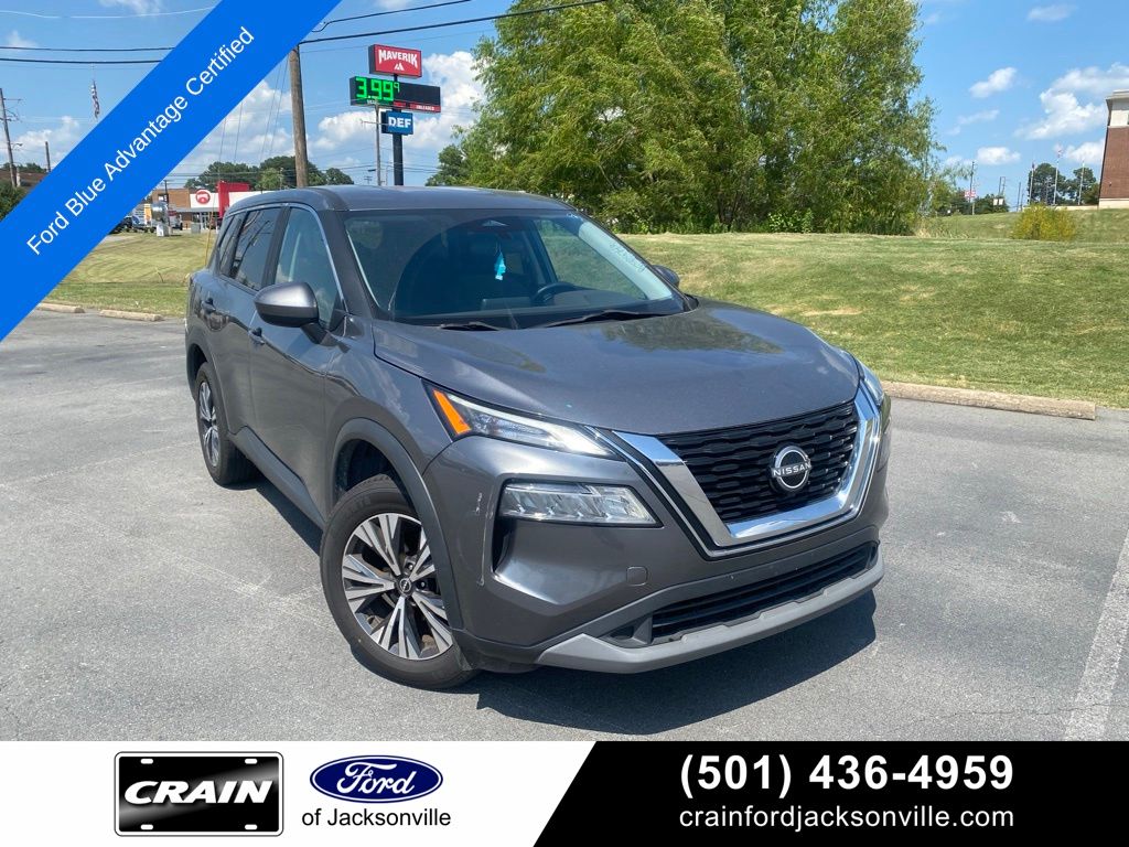 Gray (Gun Metallic) 2023 Nissan Rogue SUV / Crossover All-Wheel Drive Continuously Variable Transmission