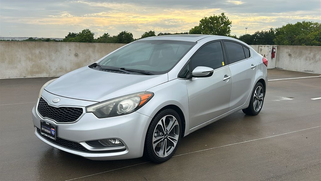 2014 Kia Forte EX Silver at Classic Elite Chevrolet Sugar Land