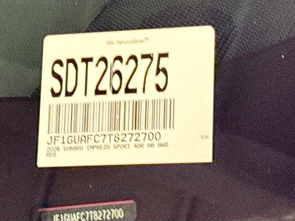 2026 Subaru Impreza Sport