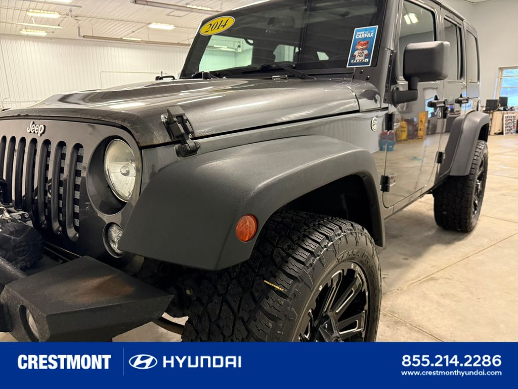 used 2014 Jeep Wrangler car, priced at $19,999
