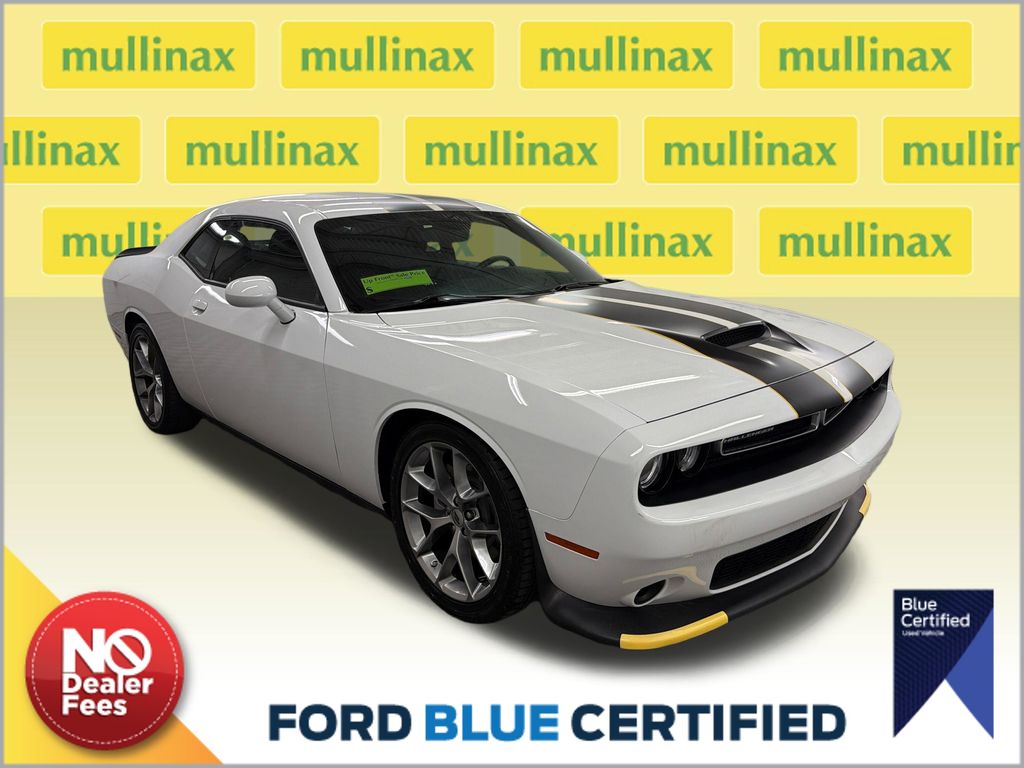 White Knuckle Clearcoat 2023 Dodge Challenger Coupe Rear-Wheel Drive 8-Speed Automatic