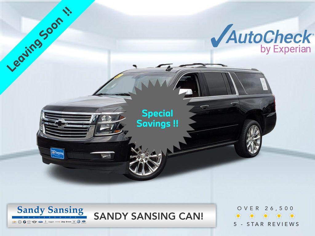 Black 2019 Chevrolet Suburban SUV / Crossover Four-Wheel Drive 