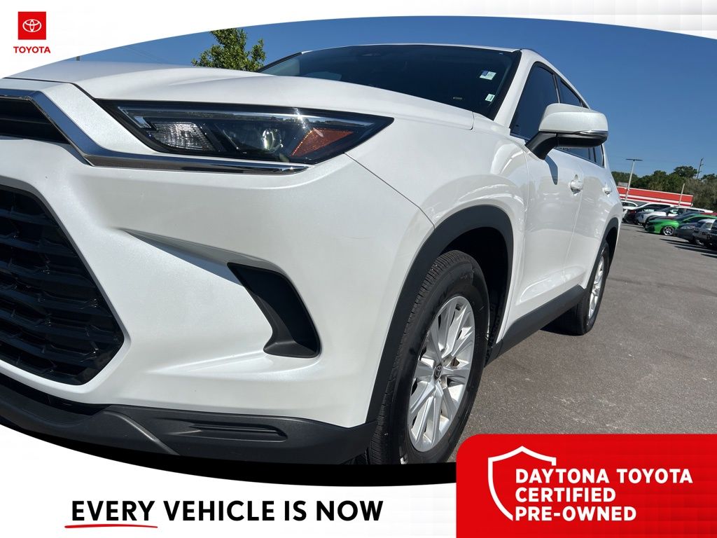 Certified 2024 Toyota Grand Highlander XLE with VIN 5TDAAAA56RS011936 for sale in Daytona Beach, FL