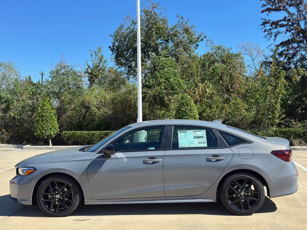 2026 Honda Civic Sport Gray at Classic Honda Galveston