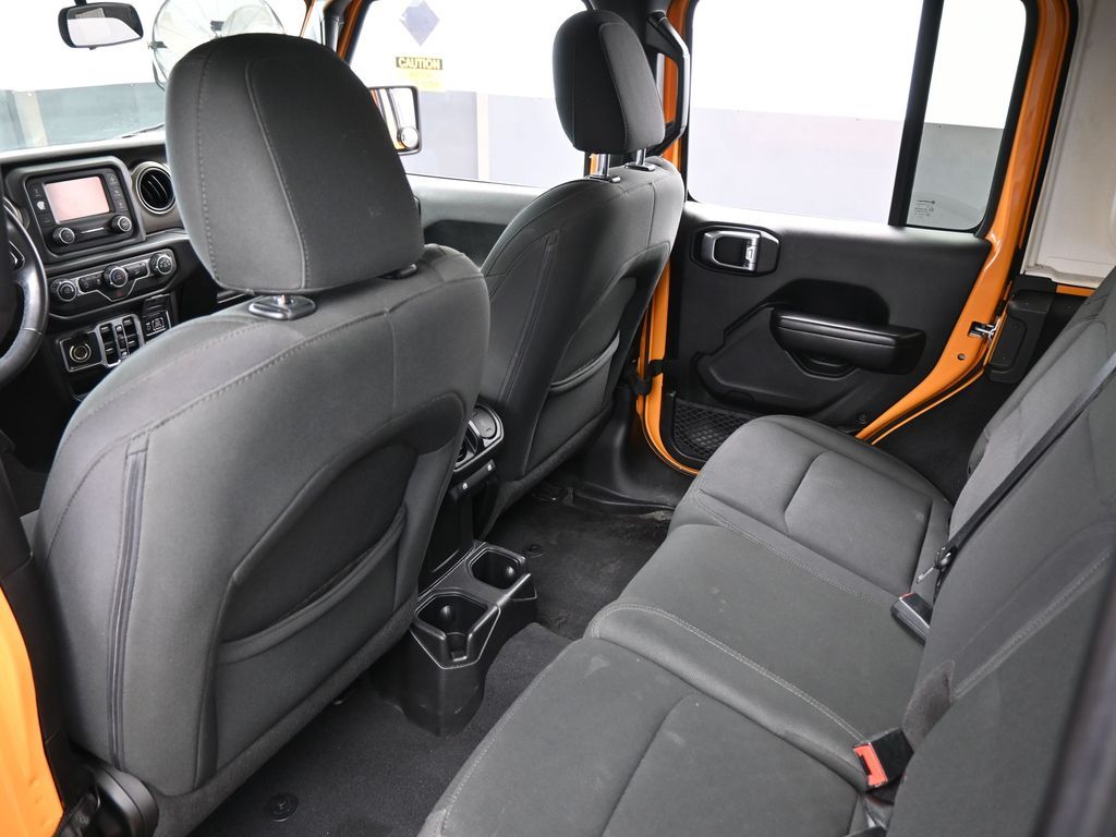 Used 2018 Hellayella Clearcoat Jeep Unlimited Sport S image 32