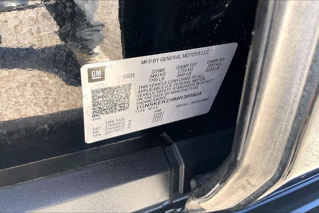 Used 2021 Chevrolet Suburban RST 4D Sport Utility