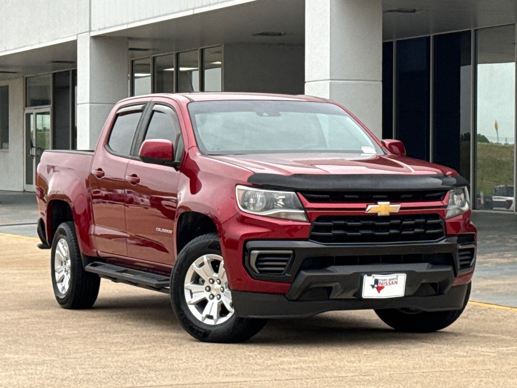 Cherry Red Tintcoat 2021 Chevrolet Colorado Pickup Truck 4X2 8-Speed Automatic