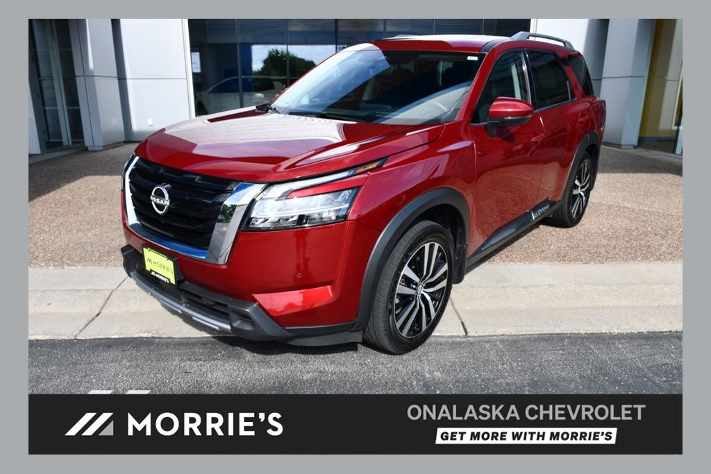 Red (Scarlet) 2024 Nissan Pathfinder SUV / Crossover All-Wheel Drive 9-Speed Automatic