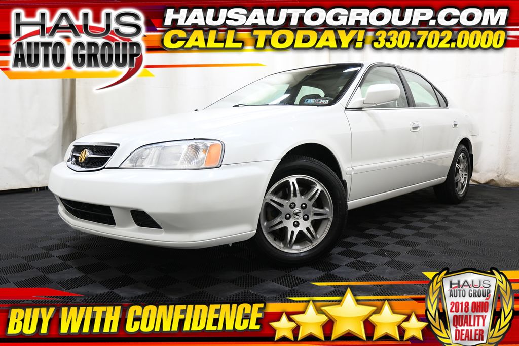 White Diamond Pearl 2001 Acura TL Sedan Front-Wheel Drive 5-Speed Automatic Overdrive