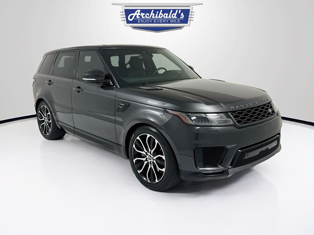 Carpathian Gray Premium Metallic 2021 Land Rover Range Rover Sport SUV / Crossover All-Wheel Drive 8-Speed Automatic