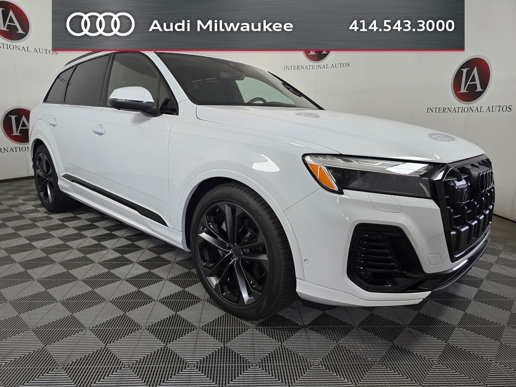 Glacier White Metallic 2026 Audi Q7 SUV / Crossover All-Wheel Drive 8-Speed Automatic