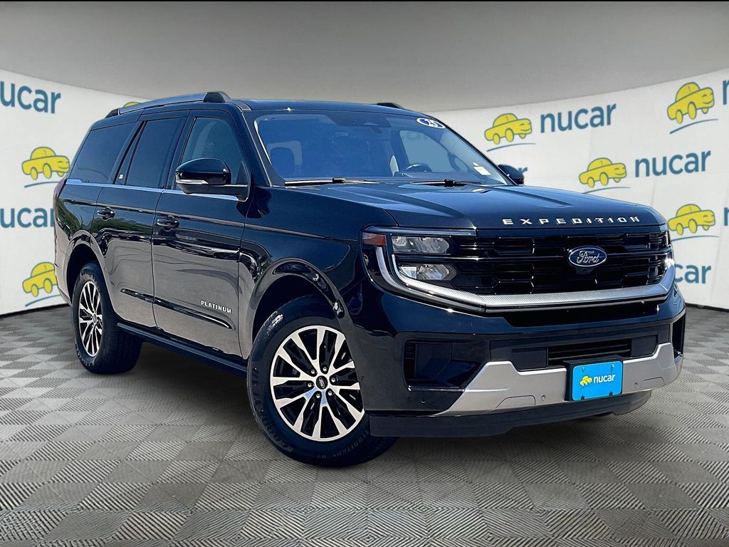 Black Metallic 2025 Ford Expedition Platinum 4WD SUV / Crossover Four-Wheel Drive Automatic