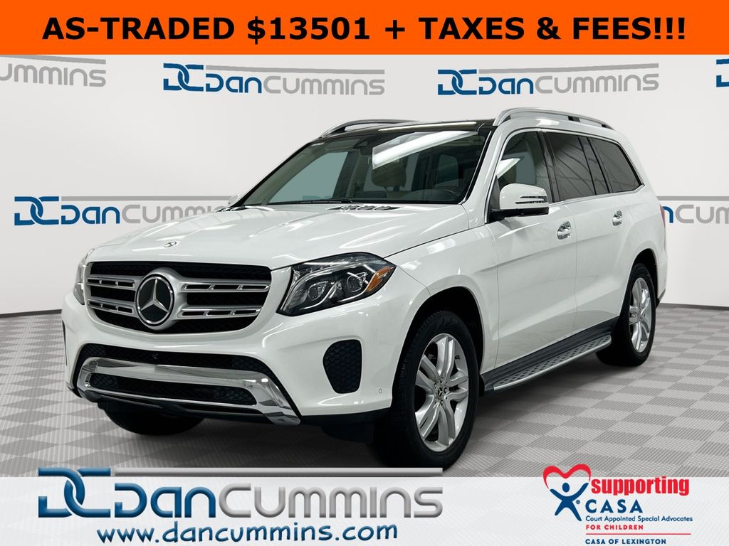 White 2017 Mercedes-Benz GLS 450 4MATIC SUV / Crossover All-Wheel Drive 9-Speed Automatic