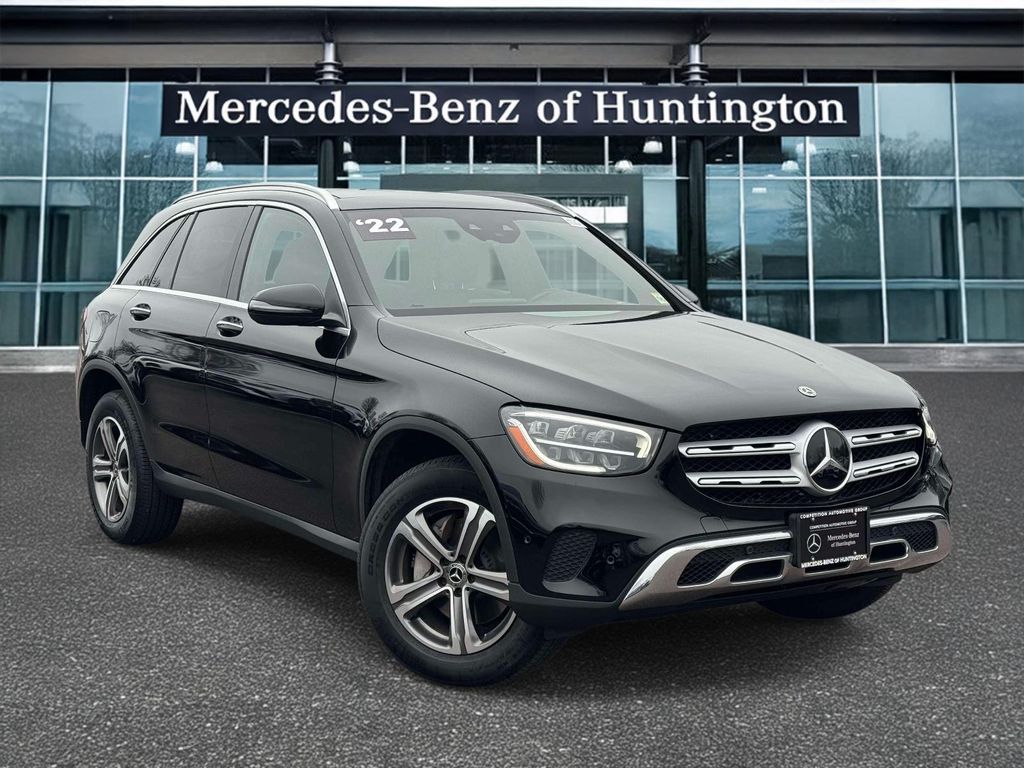 Black 2022 Mercedes-Benz GLC 300 SUV 4MATIC SUV / Crossover All-Wheel Drive 9-Speed Automatic