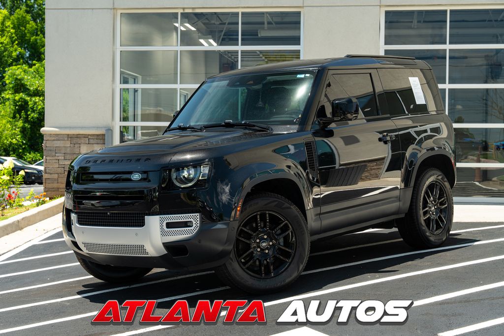 Santorini Black Metallic 2024 Land Rover Defender 90 P300 S AWD SUV / Crossover All-Wheel Drive 8-Speed Automatic