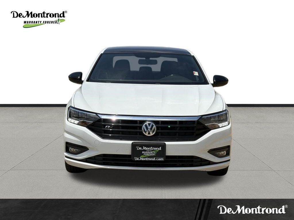 2019 Volkswagen Jetta R-Line White at DeMontrond Auto Country