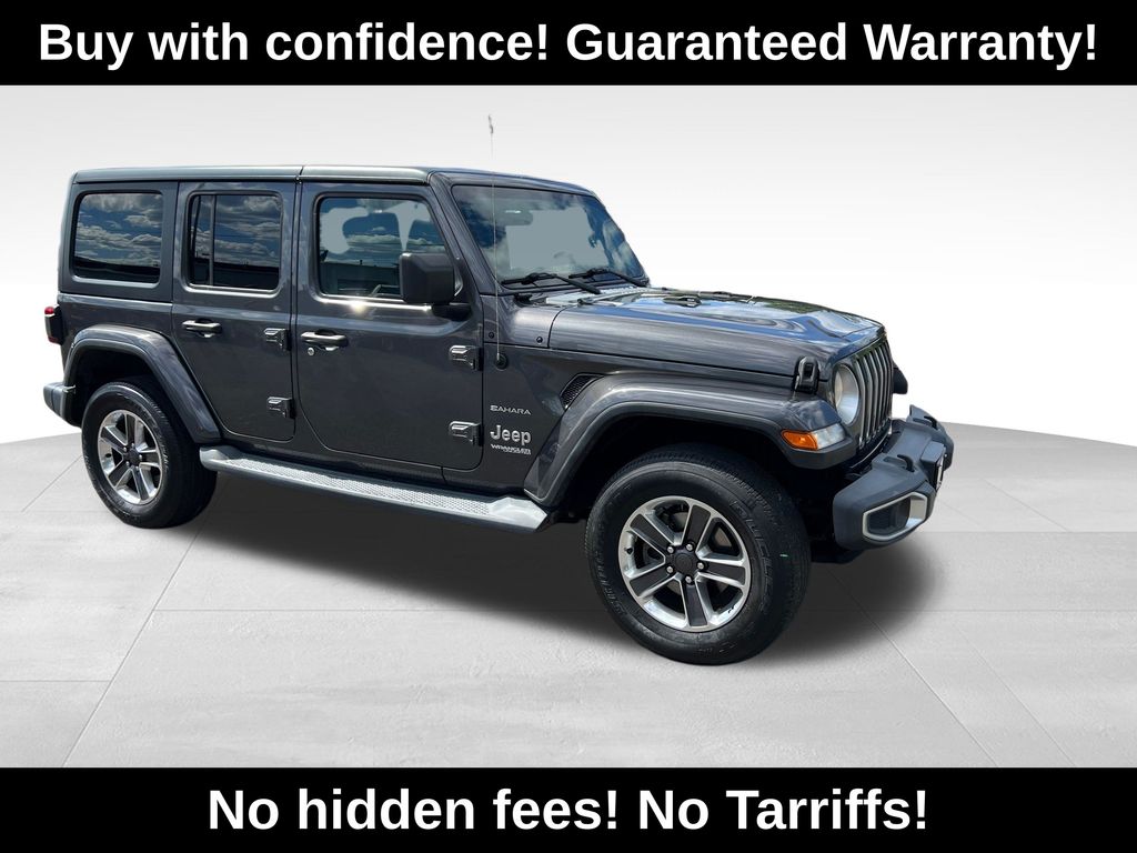 Gray (Granite Crystal Metallic Clearcoat) 2018 Jeep Wrangler SUV / Crossover Four-Wheel Drive 8-Speed Automatic