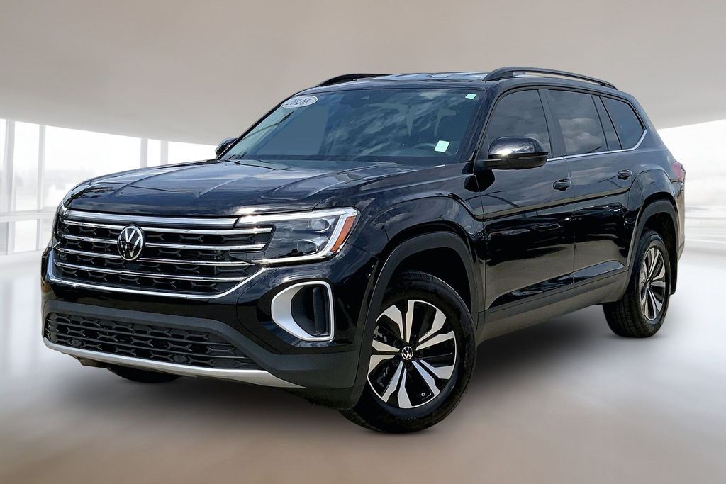 Black 2026 Volkswagen Atlas SE 4Motion SUV / Crossover All-Wheel Drive 8-Speed Automatic