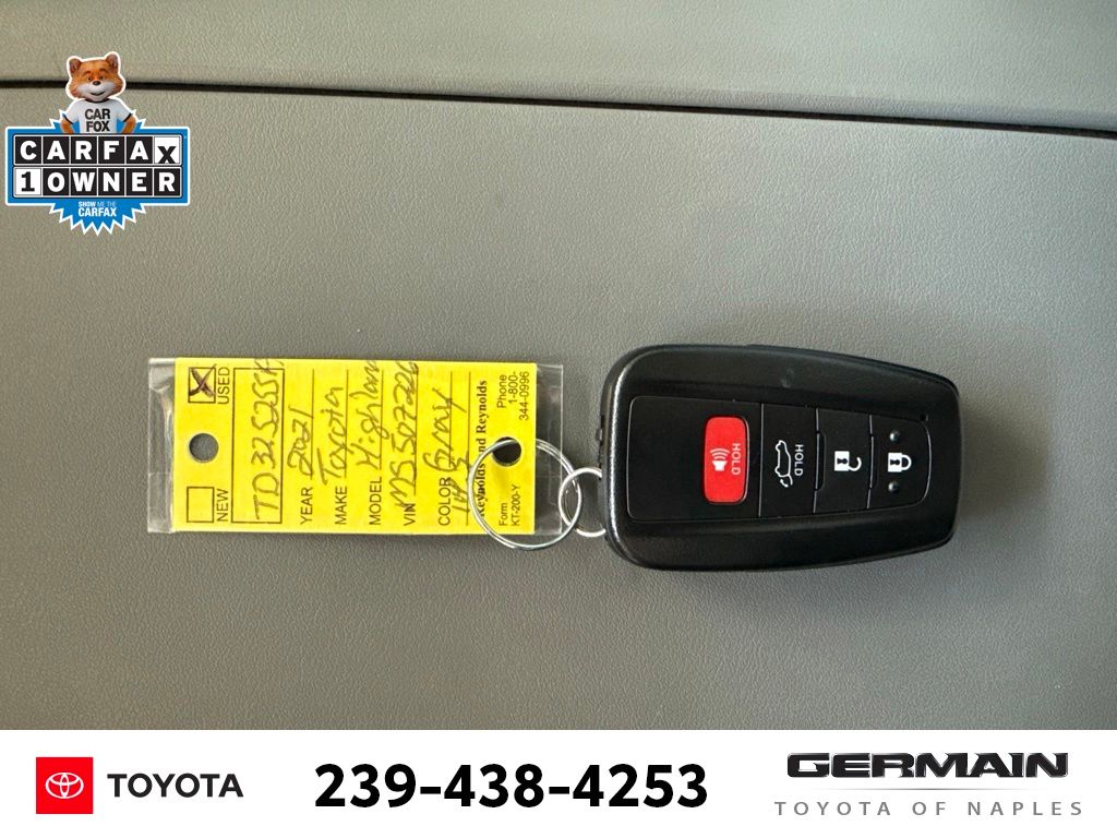 Used 2021 Gray Toyota XLE image 23