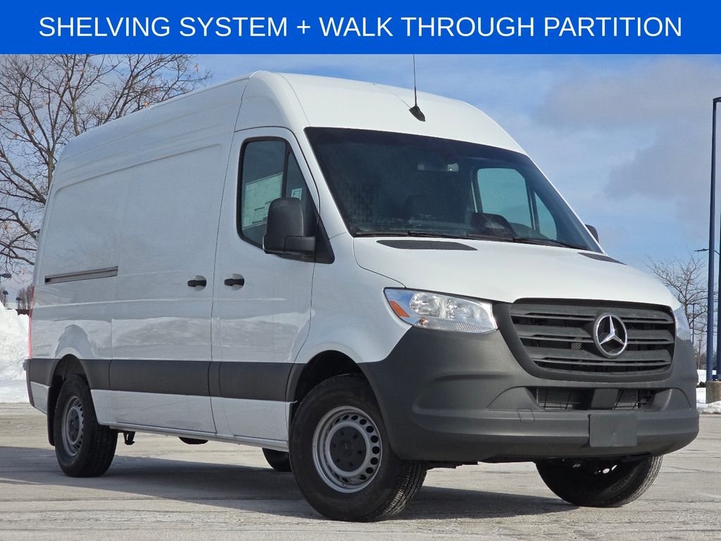 Used 2025 White Mercedes-Benz Cargo 144 WB image 2