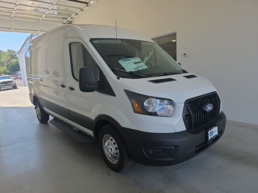 Oxford White 2026 Ford Transit Cargo Van All-Wheel Drive