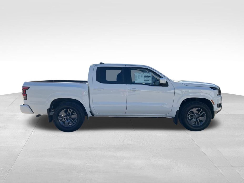 2025 Glacier White Nissan Frontier SV RWD Truck
