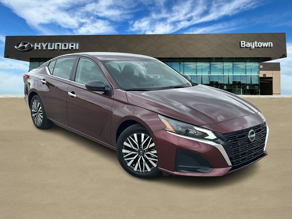 2025 Nissan Altima 2.5 SV Red at Central Houston Nissan