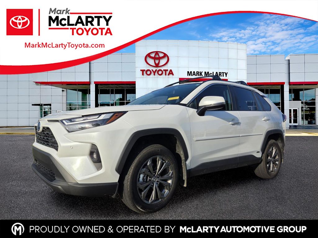 Pearl 2024 Toyota RAV4 Hybrid SUV / Crossover All-Wheel Drive Continuously Variable Transmission