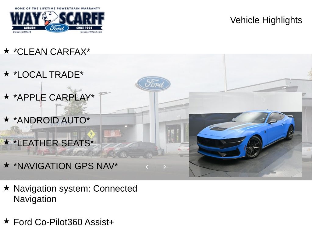 2024 Ford Mustang Dark Horse Fastback