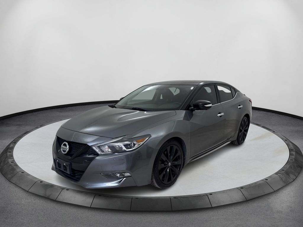 Gray (Gun Metallic) 2018 Nissan Maxima Sedan Front-Wheel Drive Continuously Variable Transmission