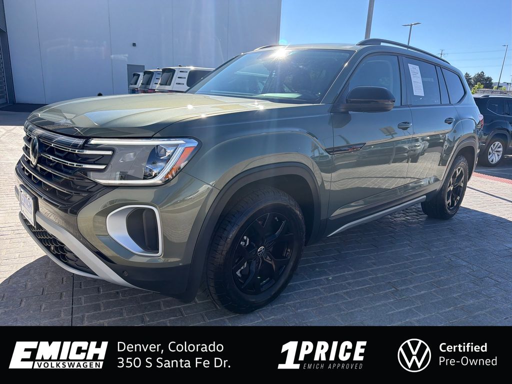 Avocado Green Pearl 2026 Volkswagen Atlas SUV / Crossover All-Wheel Drive 8-Speed Automatic