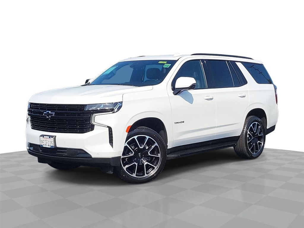 Summit White 2023 Chevrolet Tahoe RST 4WD SUV / Crossover Four-Wheel Drive