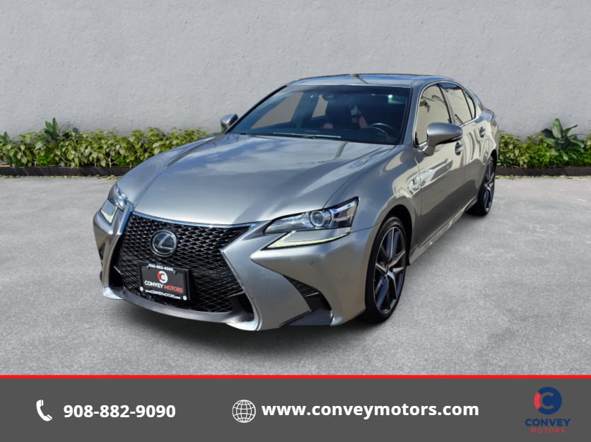 Silver 2018 Lexus GS 350 F Sport AWD Sedan All-Wheel Drive 6-Speed Automatic