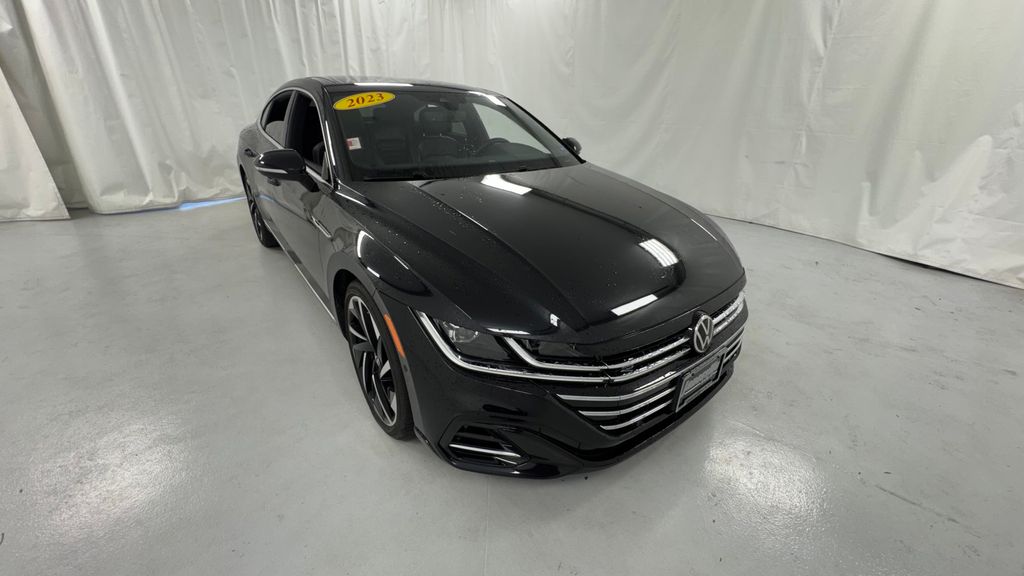Deep Black Pearl 2023 Volkswagen Arteon 2.0T SEL Premium R-Line 4Motion Sedan All-Wheel Drive 7-Speed Dual Clutch