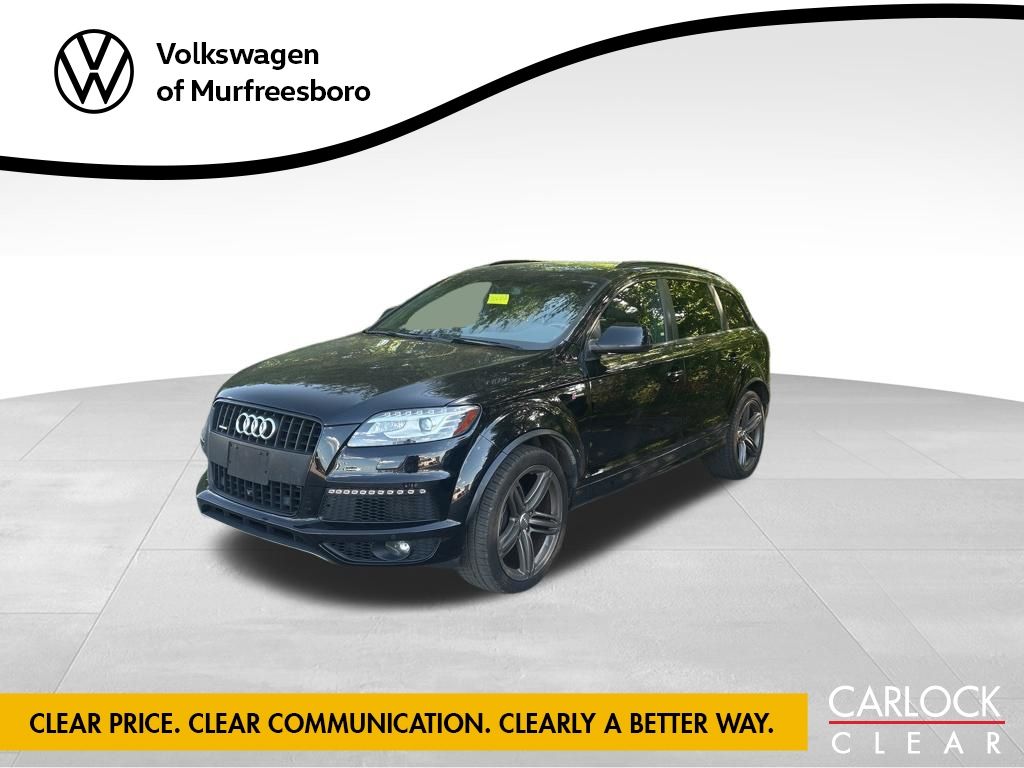 Orca Black Metallic 2015 Audi Q7 3.0T quattro S-Line Prestige SUV / Crossover All-Wheel Drive 8-Speed Automatic