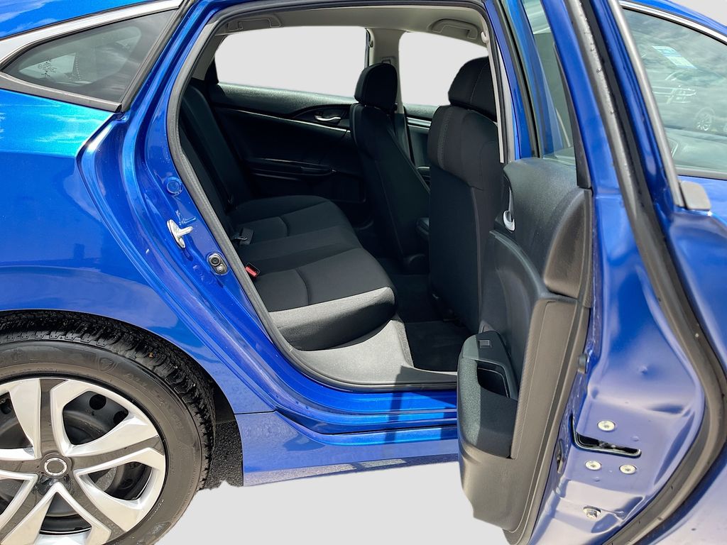 2018 Honda Civic LX Blue at DeMontrond Automotive Group