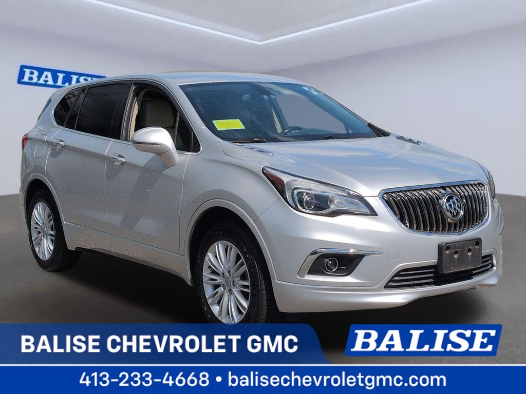 Galaxy Silver Metallic 2017 Buick Envision Preferred FWD SUV / Crossover Front-Wheel Drive 6-Speed Automatic