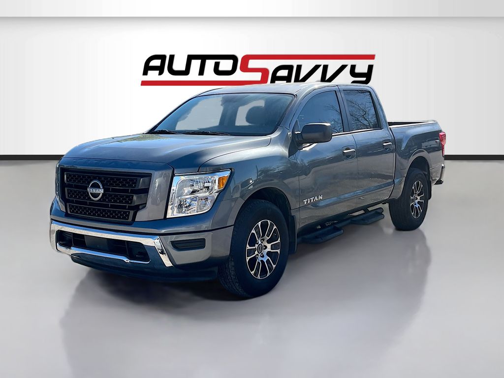 2023 Nissan Titan SV Gray at Bayshore Chrysler Jeep Dodge Ram