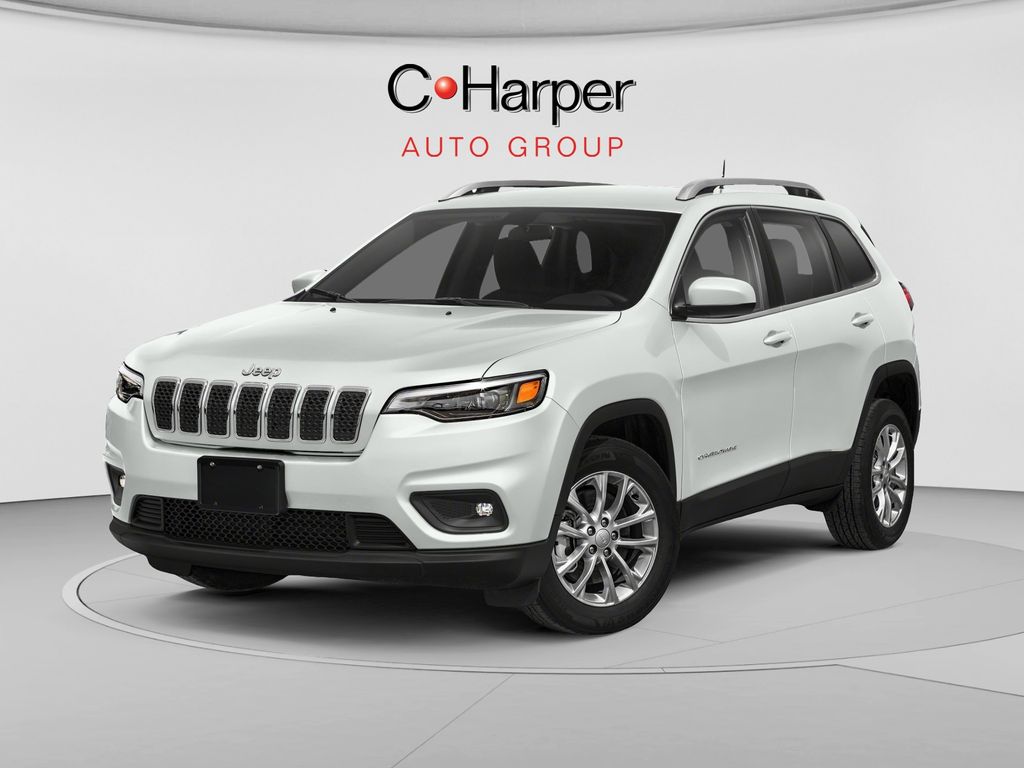 Bright White Clearcoat 2020 Jeep Cherokee SUV / Crossover Four-Wheel Drive 9-Speed Automatic
