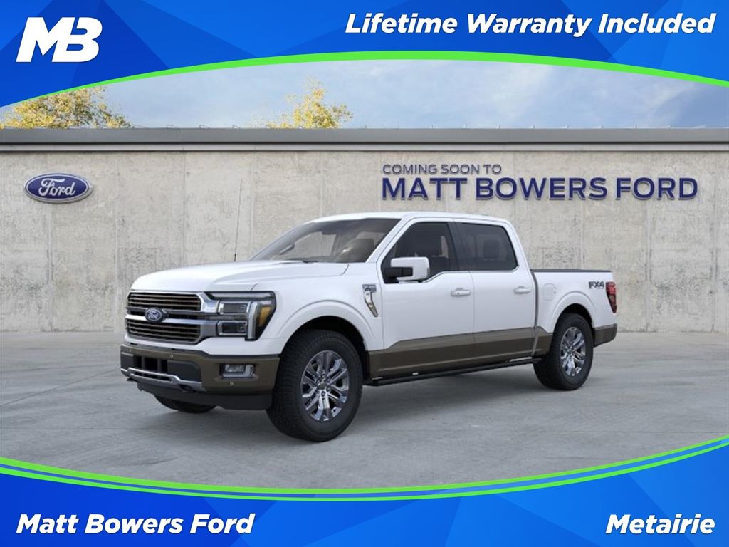Star White Metallic Tri-Coat 2026 Ford F-150 Pickup Truck Four-Wheel Drive Automatic