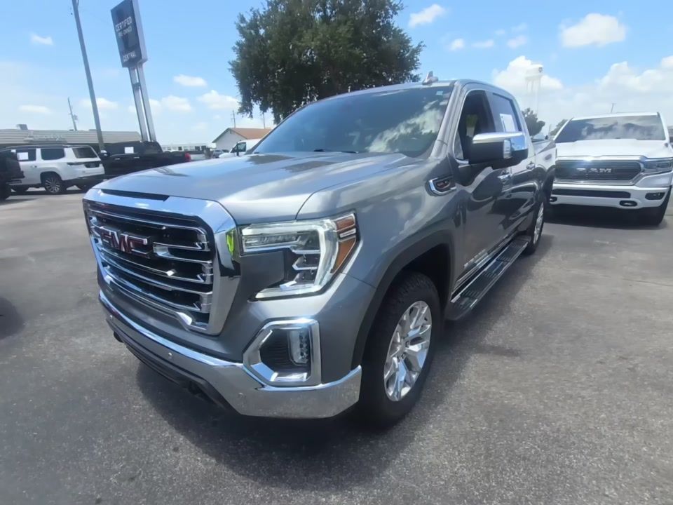 Gray (Steel Metallic) 2021 GMC Sierra 1500 Pickup Truck Four-Wheel Drive Automatic