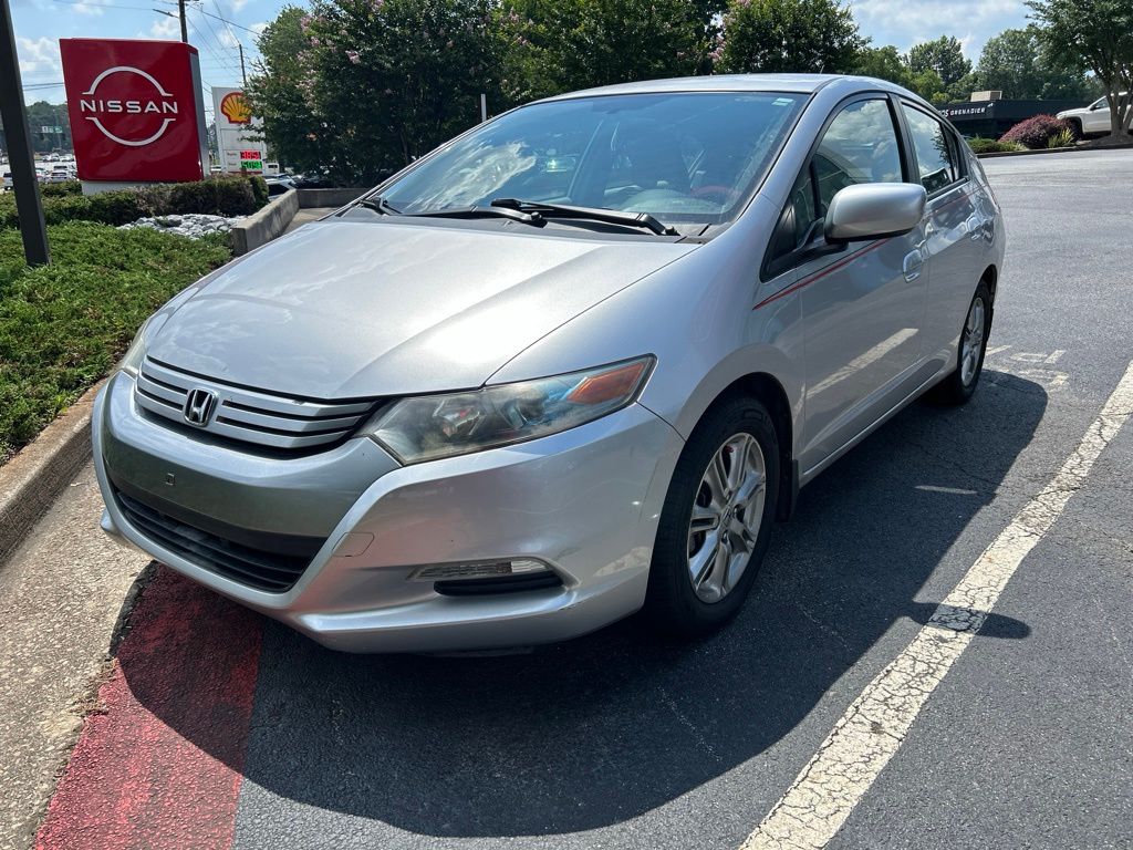 Alabaster Silver Metallic 2010 Honda Insight LX Hatchback Front-Wheel Drive Continuously Variable Transmission
