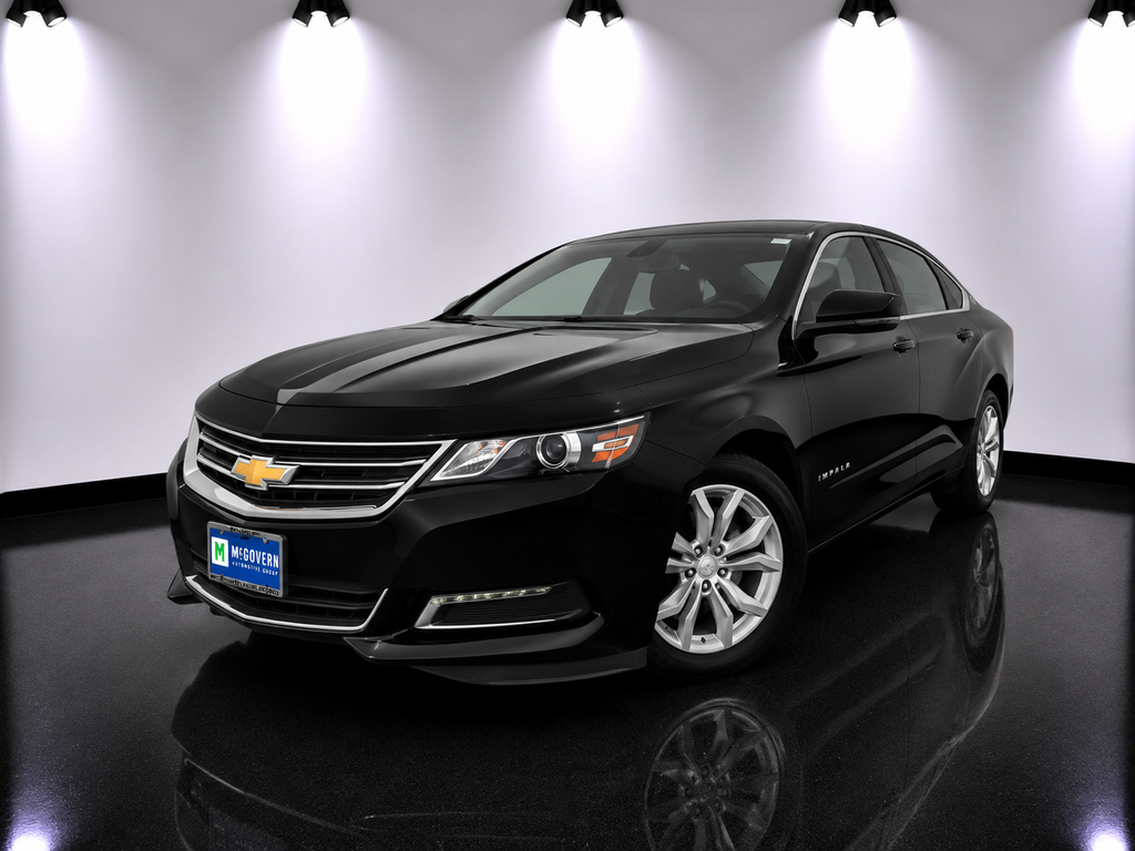 Black 2019 Chevrolet Impala LT FWD Sedan Front-Wheel Drive 6-Speed Automatic Overdrive