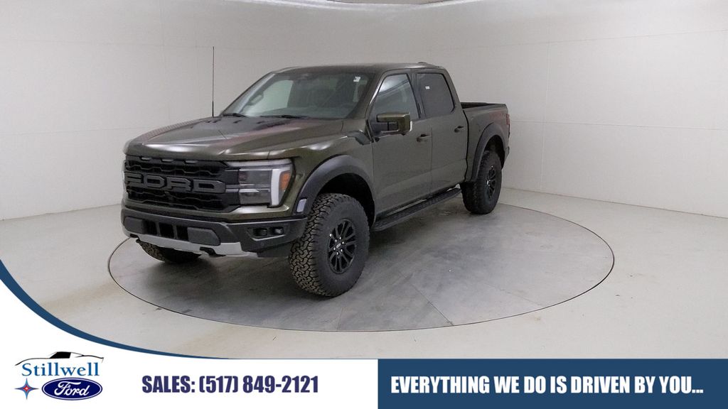 Shelter Green 2026 Ford F-150 Raptor SuperCrew 4WD Pickup Truck Four-Wheel Drive Automatic