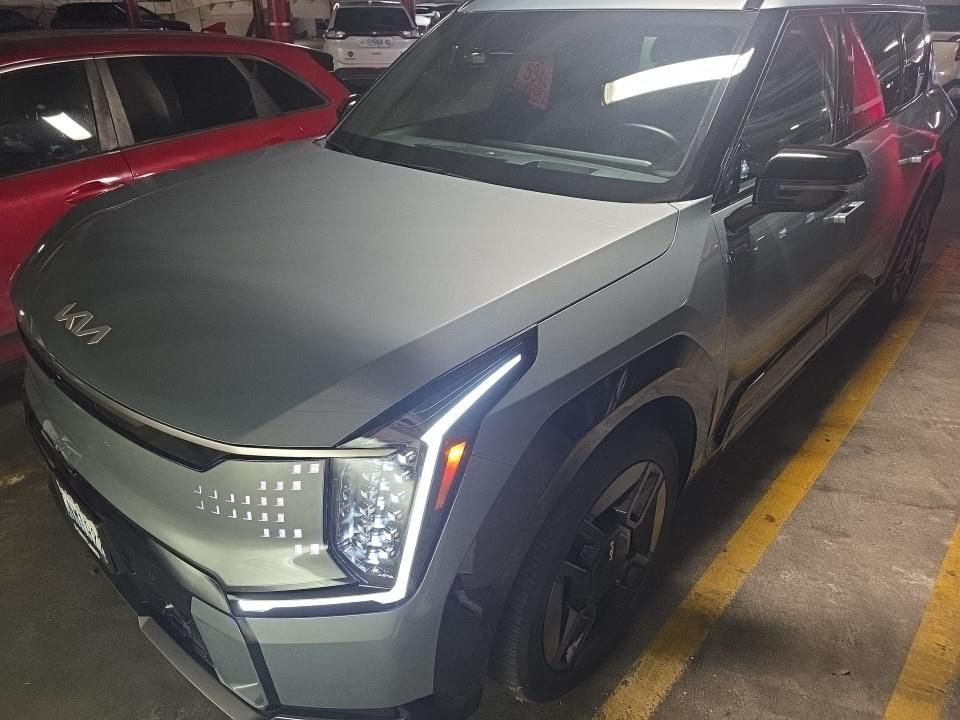 Iceberg Green 2024 Kia EV9 SUV / Crossover All-Wheel Drive 1-Speed Automatic
