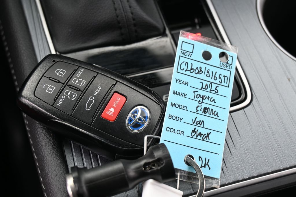 Used 2025 Midnight Black Metallic Toyota XLE image 29