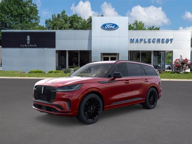 Red Carpet Tinted Clearcoat 2025 Lincoln Aviator SUV / Crossover All-Wheel Drive Automatic