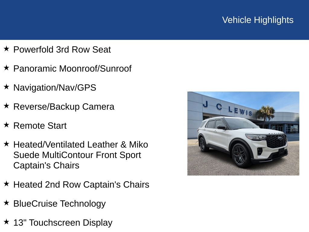 2025 Ford Explorer ST