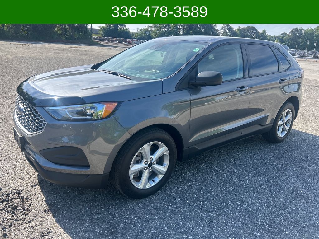 Gray Metallic 2024 Ford Edge SUV / Crossover All-Wheel Drive 8-Speed Automatic