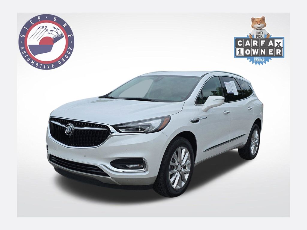 White Frost Tricoat 2020 Buick Enclave Premium FWD SUV / Crossover Front-Wheel Drive 9-Speed Automatic